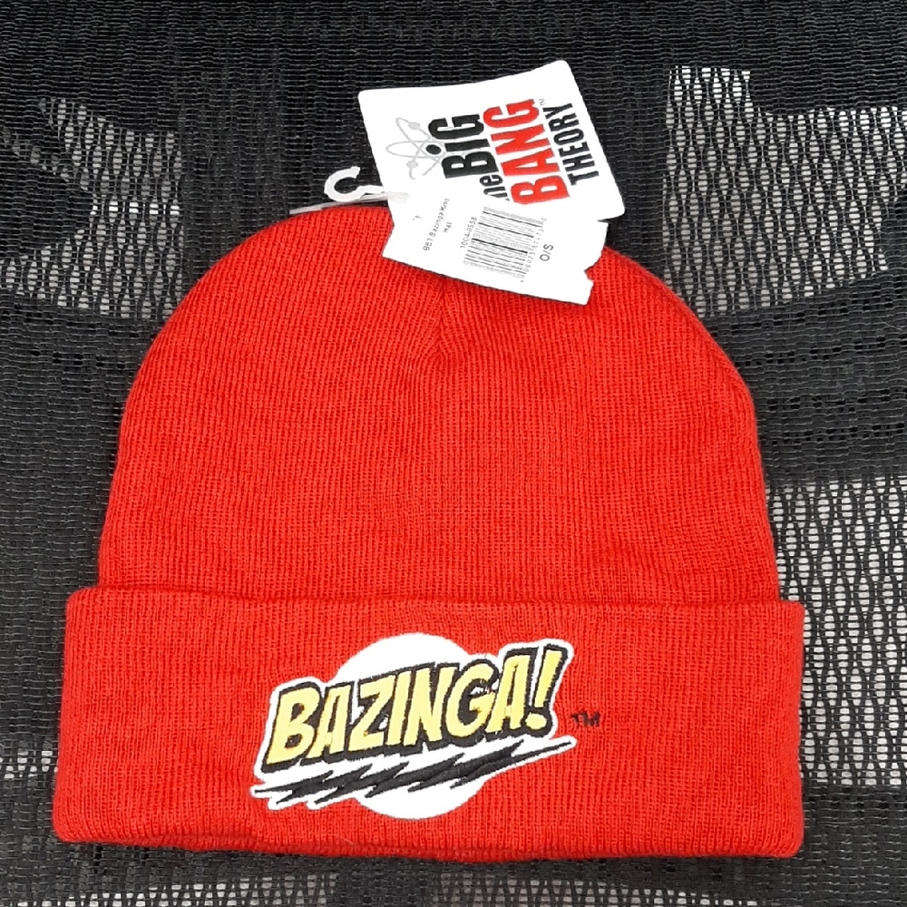 Bazinga! Red Beanie Hat
